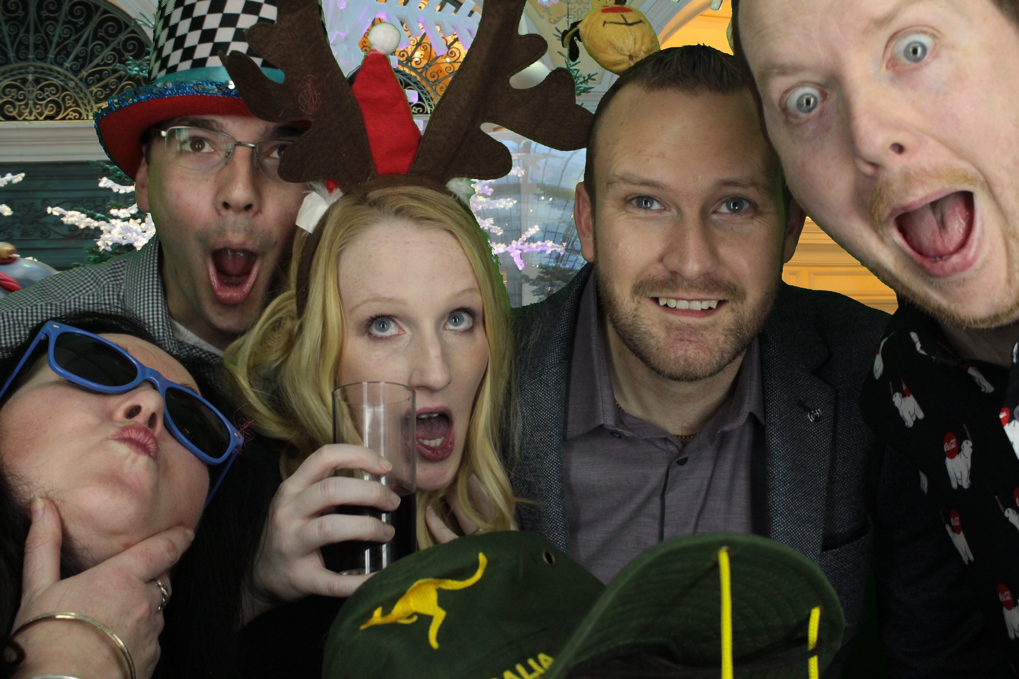 One Line Christmas Party | View more photos from the event at gallery.myphotoboothexperience.co.uk/u/MyPhotoBoothExperienceLtd/One-Line-Christmas-Party